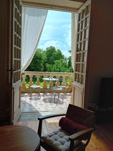 La chambre du Château de Puisseguin