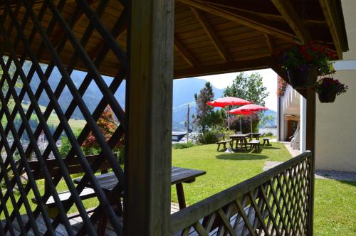 Zahrada ubytování Residence Granvara