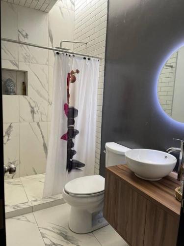 Un baño de Casa Lupita - Centro