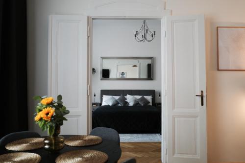 TV a/nebo společenská místnost v ubytování Apartment Dusni Superior