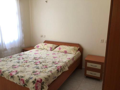 Ένα ή περισσότερα κρεβάτια σε δωμάτιο στο Muğla Ula Akyaka Görgen Apart