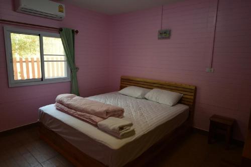 Postel nebo postele na pokoji v ubytování Campchamao