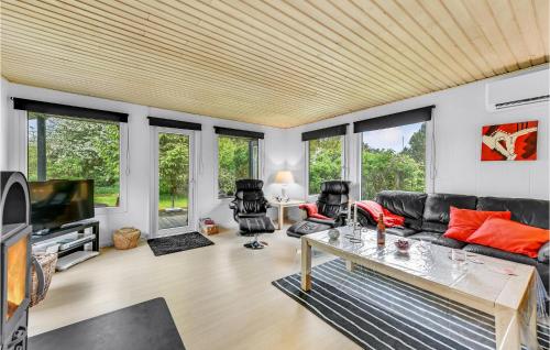 Posezení v ubytování Holiday Home Sigfred Jensens Vej Denm
