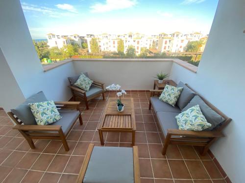 Χώρος καθιστικού στο Precioso Apartamento en Vera Playa
