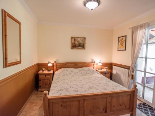 Ένα ή περισσότερα κρεβάτια σε δωμάτιο στο Villa Dorade