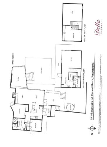 a house for a familyfirst floor plan at Luxurious Kiwiana Raumati Beachfront Home in Paraparaumu