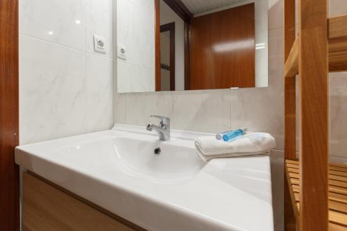 A bathroom at Portal Del Angel Barcelona Apartment
