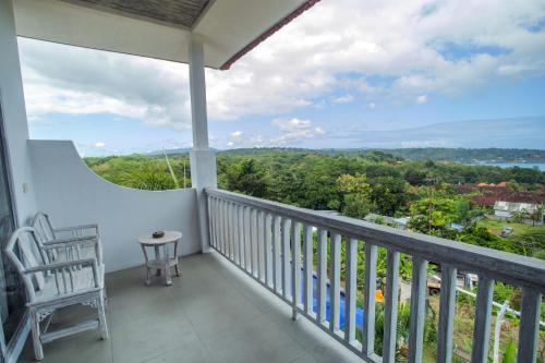 Balkón nebo terasa v ubytování Grand Sea View Lembongan