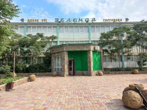 Bygningen som hotellet ligger i