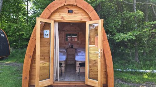 Zahrada ubytování 38 Mini Pod "Arlau"