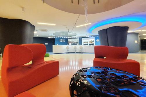 Zona de estar de Hotel Poseidon