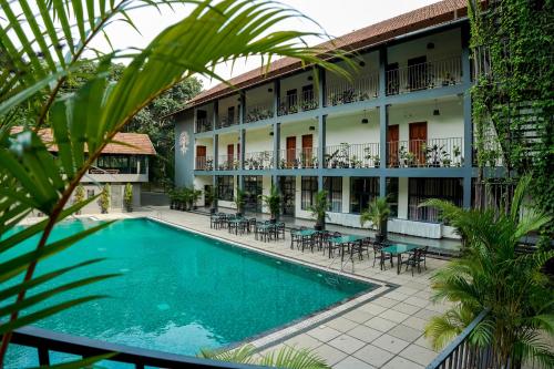 Bazén v ubytování Fern Tree Resort nebo v jeho okolí