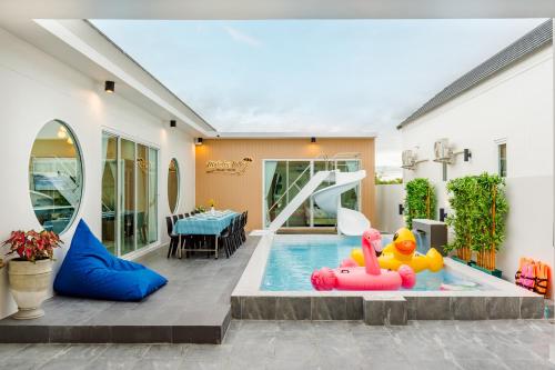 Πισίνα στο ή κοντά στο Mataley Villa Cha-Am Hua hin