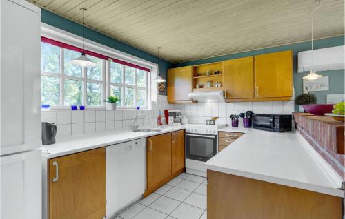 Køkken eller tekøkken på Holiday Home Gl Mælkevej Iv