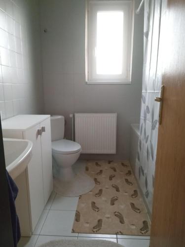 Koupelna v ubytování Ubytovanie na Trojke