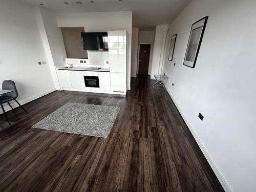 Η κουζίνα ή μικρή κουζίνα στο 342 Stunning One Bedroom Studio Apartment