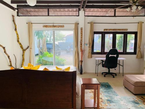 Χώρος καθιστικού στο The Summer House Samui
