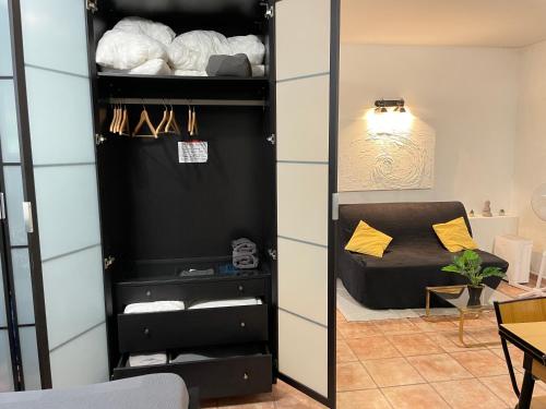 Χώρος καθιστικού στο Loft Truogoli di Genova