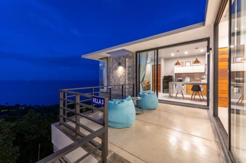 Scenery Samuiにあるバルコニーまたはテラス