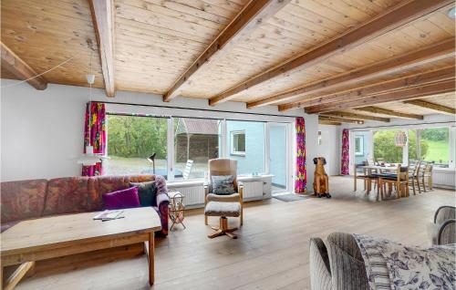 Χώρος καθιστικού στο Holiday Home Årup Byvej