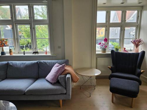 Posezení v ubytování Flot stort hus i Valby udlejes!