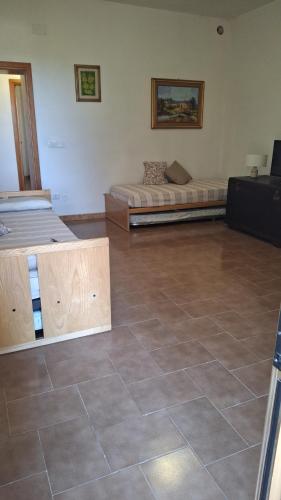 Χώρος καθιστικού στο Casa Framida