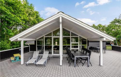 Αίθριο ή υπαίθριος χώρος στο Holiday Home Blomstervangen Oksbøl Xi