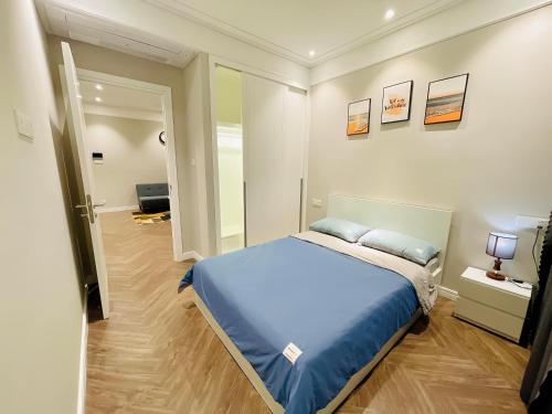 Ένα ή περισσότερα κρεβάτια σε δωμάτιο στο Luxury Apartment Altara