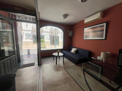 Posezení v ubytování Hostal Montys