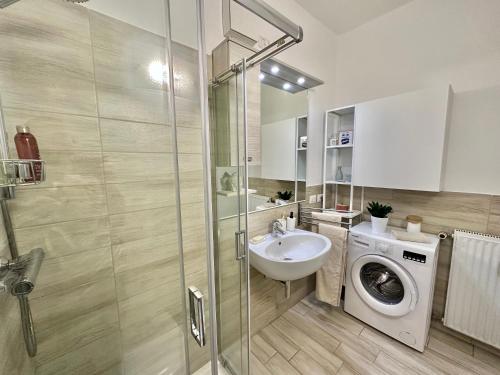 Bilik mandi di Casa Bonita, un'oasi di relax.