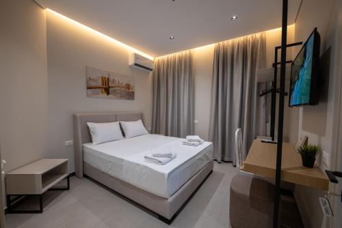 Postel nebo postele na pokoji v ubytování Villa Serenity