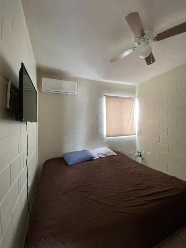 Postel nebo postele na pokoji v ubytování Casa Cerritos