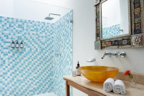 Ванная комната в Casa Bustamante Hotel Boutique