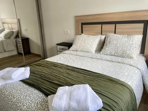 Katil atau katil-katil dalam bilik di Adoracte 4 Mieres Apartamentos