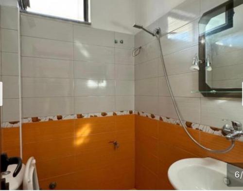 Koupelna v ubytování Mar