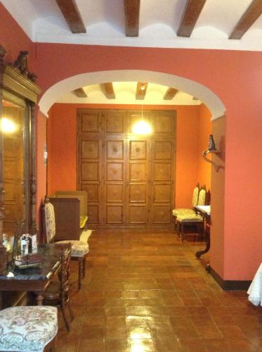 Χώρος καθιστικού στο Casa Sastre Segui