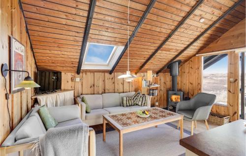 Posezení v ubytování Holiday Home Lakolk Rømø Denm Xa