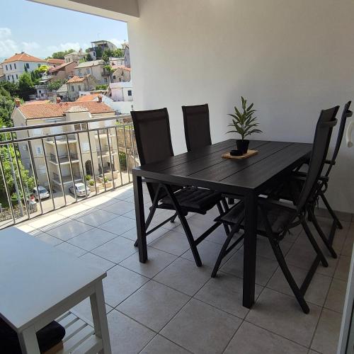 Balkón nebo terasa v ubytování Tia, studio apartman