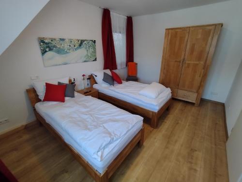 Postel nebo postele na pokoji v ubytování apartment-bb