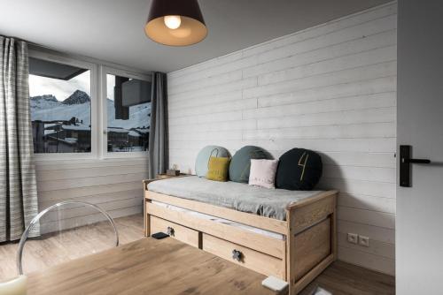 Posezení v ubytování Résidence Home Club - Studio rénové · Proche des pistes et des commerces MAE-7424