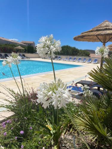 Villa 4 à 6 personnes dans résidence avec piscines proche plage