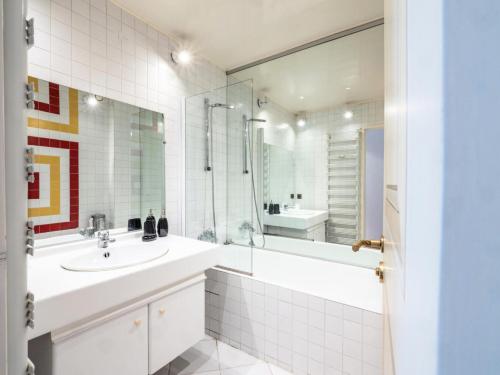 Kúpeľňa v ubytovaní Résidence Shamrock - Appartement spacieux·Proche des pistes·WIFI·Balcon MAE-4974