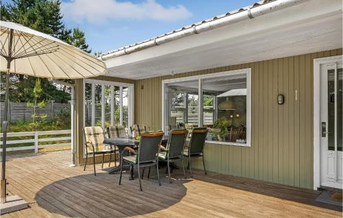 Αίθριο ή υπαίθριος χώρος στο Holiday Home Bjergbovej Blåvand Xi