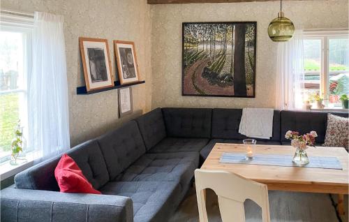 Χώρος καθιστικού στο Gorgeous Home In Hok With Wifi