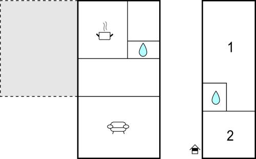 a block diagram of the four elements of a periodic table at Holiday Home Barkhult Ullared in Källsjö