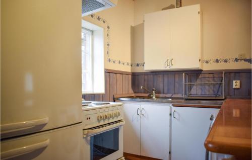 Kuchyň nebo kuchyňský kout v ubytování 1 Bedroom Amazing Apartment In Nybro
