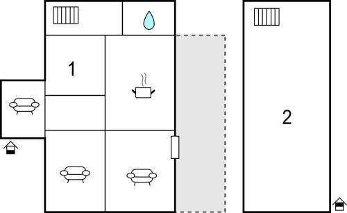 a schematic diagram of the proposed algorithm for predicting the number of objects in a dataset at 2 Bedroom Awesome Home In Rockneby in Rockneby