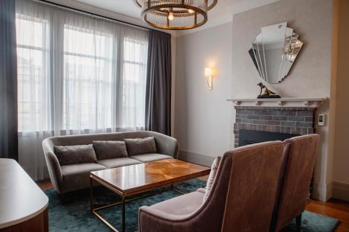 Tattersalls Hotelにあるシーティングエリア
