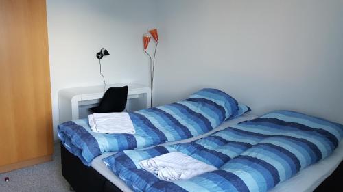 Posteľ alebo postele v izbe v ubytovaní Vandrehuset 2 og 3