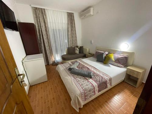 Posteľ alebo postele v izbe v ubytovaní Villa Three Flags Bed & Breakfast